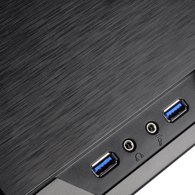 Корпус SilverStone Grandia GD09 Black (SST-GD09B) - зображення 15