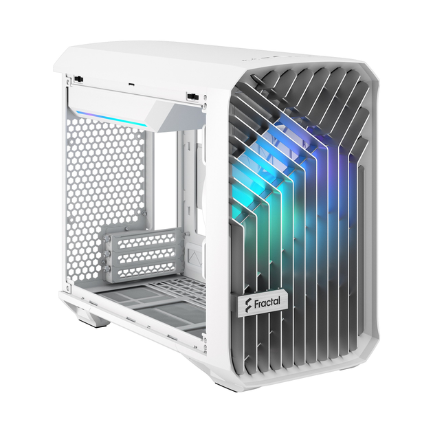 Obudowa Fractal Design Torrent Nano White RGB TG Clear Tint (FD-C-TOR1N-05) - obraz 8
