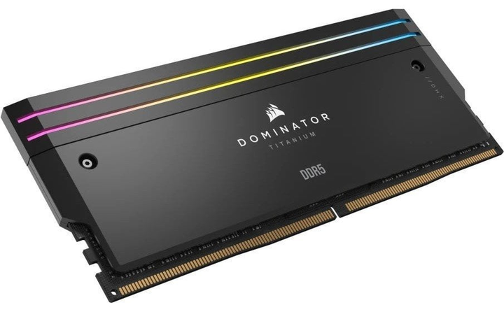 Pamięć RAM Corsair DDR5-6000 32768MB PC5-48000 (Kit of 2x16384) Dominator Titanium RGB (CMP32GX5M2B6000C30) - obraz 4