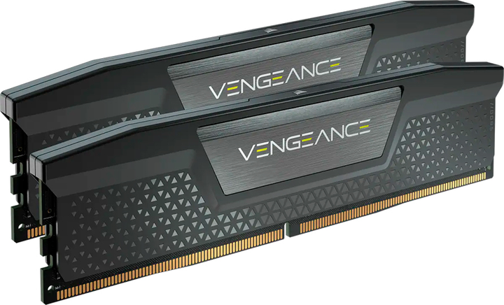 Оперативна пам'ять Corsair DDR5-6400 32768MB PC5-51200 (Kit of 2x16384) Vengeance Black (CMK32GX5M2B6400C32) - зображення 1