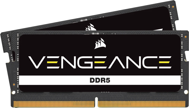 Оперативна пам'ять Corsair SODIMM DDR5-4800 32768 MB PC5-38400 (Kit of 2x16384) Vengeance (CMSX32GX5M2A4800C40) - зображення 2