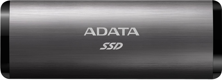 SSD диск ADATA SE760 1TB USB 3.2 Type-C 3D NAND TLC Titanium Gray (ASE760-1TU32G2-CTI) External - зображення 1