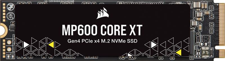 Dysk SSD Corsair MP600 Core XT 2TB NVMe M.2 2280 PCIe 4.0 x4 3D NAND QLC (CSSD-F2000GBMP600CXT) - obraz 1