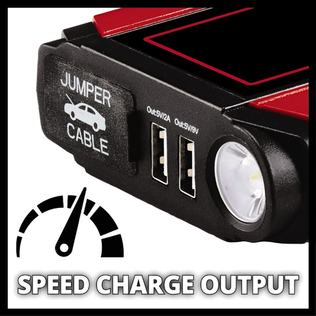 Urządzenie startowe Einhell CE-JS 18/1 z funkcją Powerbanku 18000 mAh (4006825626353) - obraz 4