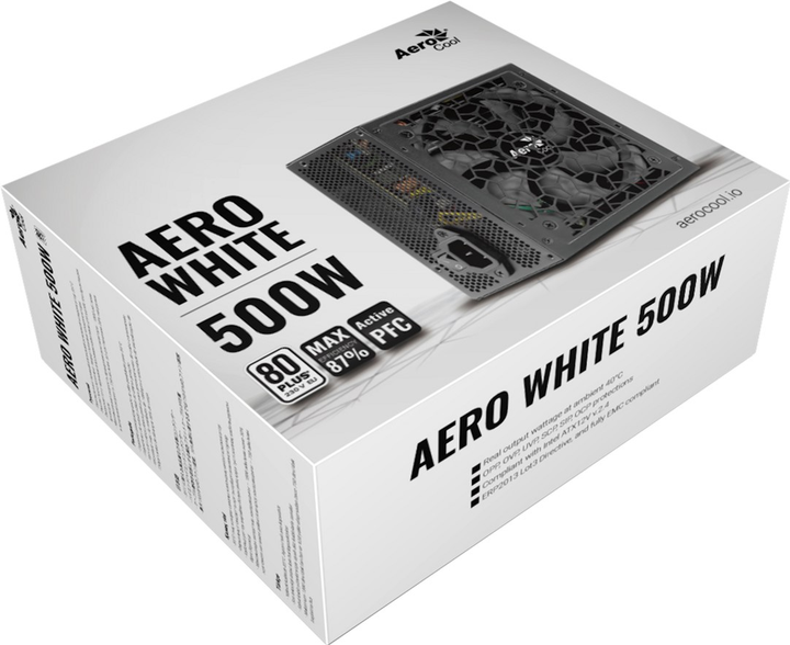 Блок живлення Aerocool Aero White 500W - зображення 6