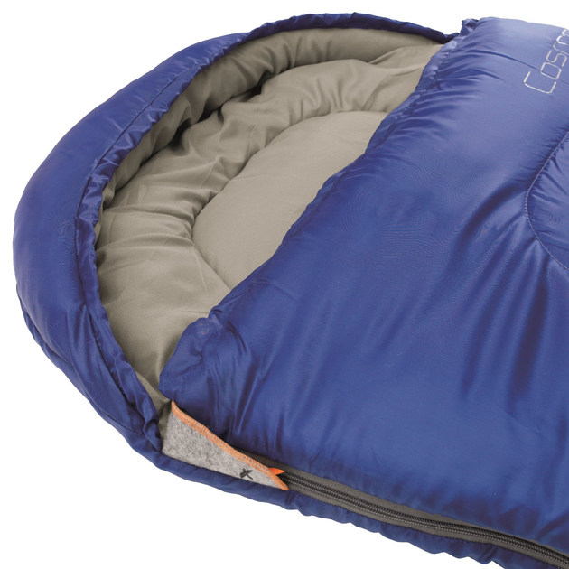 Спальний мішок Easy Camp Cosmos +8 °C Blue (Right) (5709388103840) - зображення 3