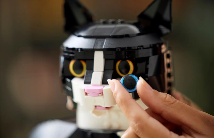 Zestaw klocków LEGO Ideas Czarno-biały kot 1710 elementów (21349) - obraz 7