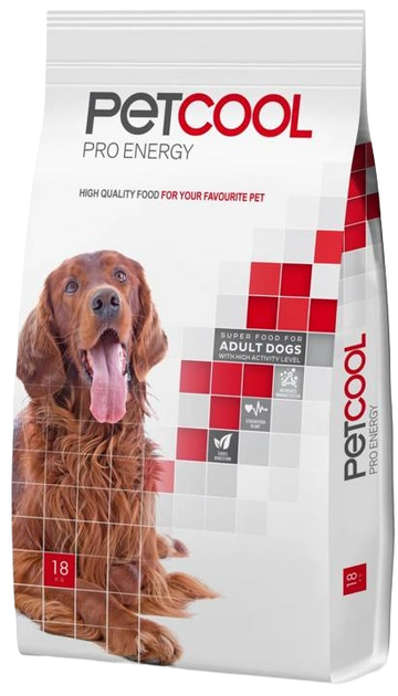 Корм для активних собак Petcool Pro Energy 18 кг (8436560680284) - зображення 1