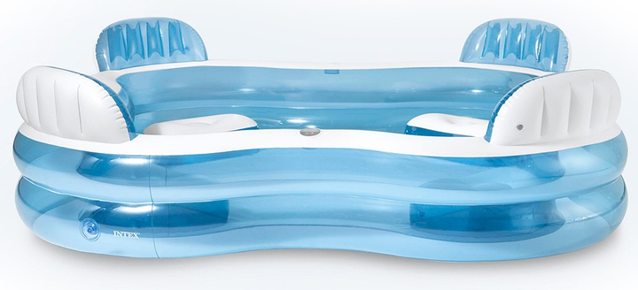 Надувний басейн Intex SWIM CENTER 229 x 229 x 66 см 56475 ...