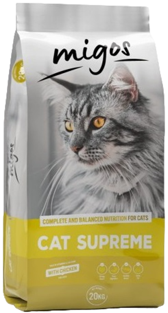 Корм для котів Migos Cat Supreme 20 кг (5600276940236) - зображення 1