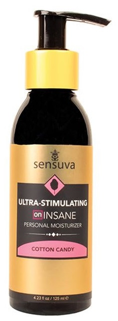 Lubrykant Sensuva On Insane Ultra Stimulating Cotton Candy o działaniu rozgrzewającym 125 ml (810002667992) - obraz 1