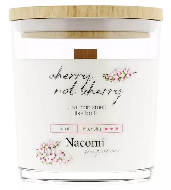 Соєва свічка Nacomi Cherry not Sherry 140 г (5901878687667) - зображення 1