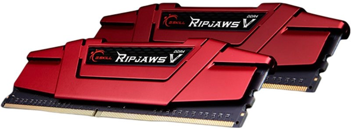 Оперативна пам'ять G.Skill DDR4-2133 16384MB PC4-17000 (Kit of 2x8192) Ripjaws V (F4-2133C15D-16GVR) - зображення 1