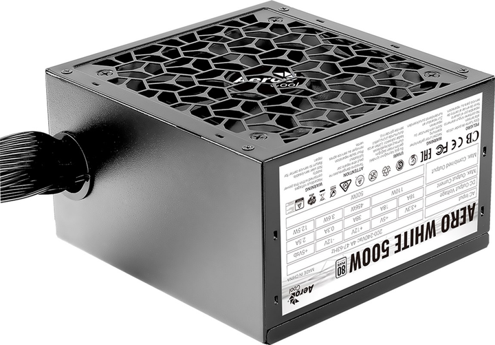 Блок питания Aerocool Aero White 500W - изображение 3