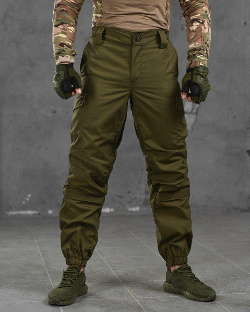 Армійські чоловічі штани з вентиляцією 3XL олива (87588) - зображення 2