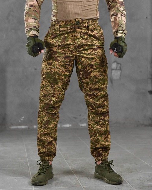 Армійські чоловічі штани з вентиляцією 2XL хижак (87592) - зображення 2