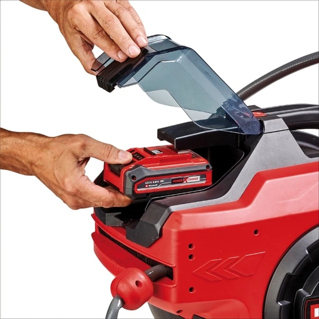 Akumulatorowy zwijacz węża Einhell X-Change GE-HR 18/30 Li - Solo (4173770) - obraz 3