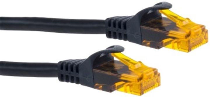 Patchcord Libox Cat 6 UTP 1.5 m Black (KAB-KOM-00007) - obraz 1