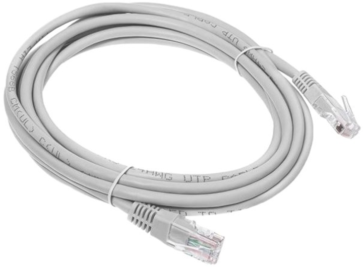 Patchcord Libox Cat 5e UTP 10 m White (KAB-KOM-0015) - obraz 2