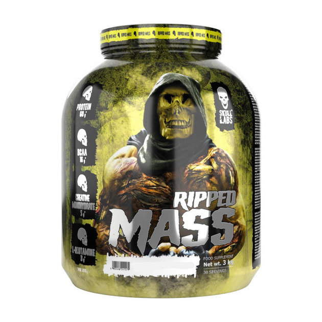 Гейнер для набора массы Skull Labs Ripped Mass 3000 г strawberry – фото ...