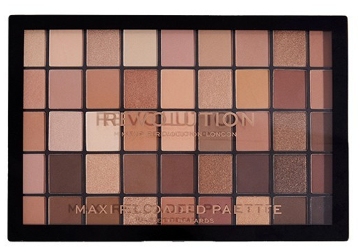 Палетка тіней для повік Makeup Revolution Maxi Reloaded Nudes 45 г (5057566465625) - зображення 1