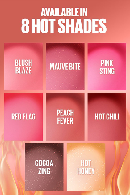 Блиск-плампер для губ Maybelline New York з екстрактом перцю чилі 001 Blush Blaze 5.4 мл (30158719) - зображення 11