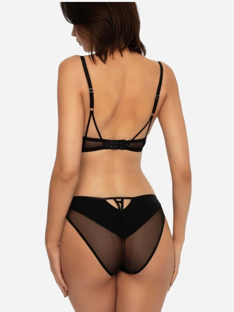 Majtki figi damskie Esotiq 41437-99X M Czarne (5903972265017) - obraz 4