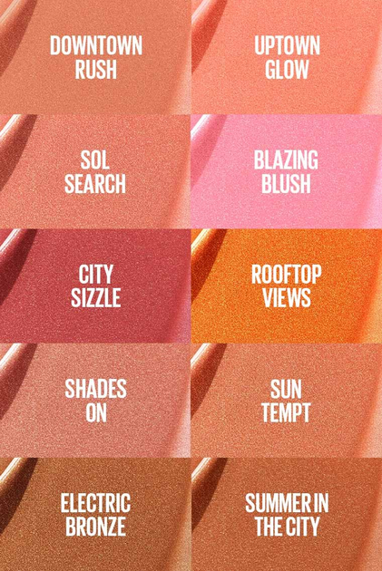Рум'яна для обличчя Maybelline New York Sunkisser з ефектом сяяння 06 City Sizzle 4.7 мл (3600531668440) - зображення 9