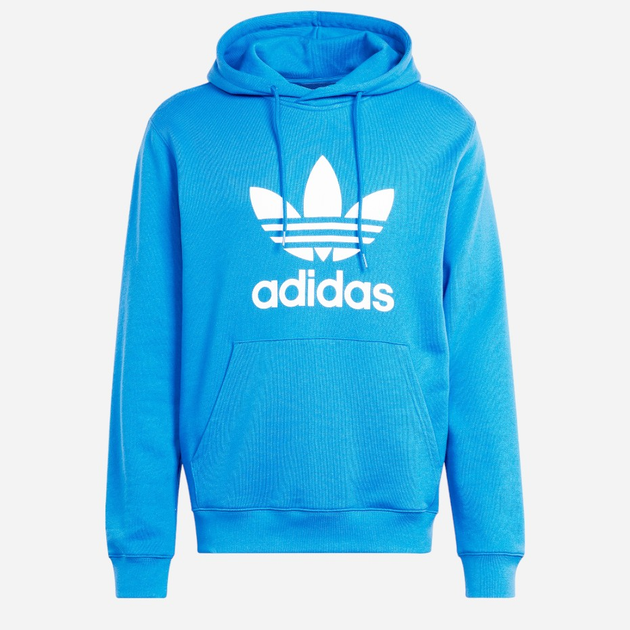 Bluza męska z kapturem oversize adidas Adicolor Classics Trefoil IM9410 S Niebieska (4066759664692) - obraz 6