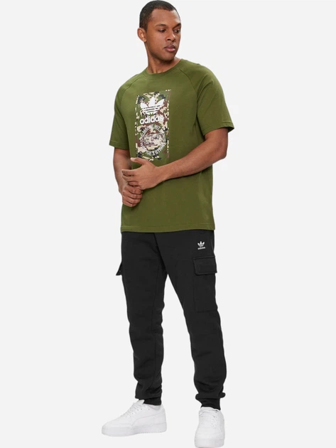 Spodnie dresowe męskie adidas Adicolor Trefoil IP2755 XL Czarne (4066757328985) - obraz 3