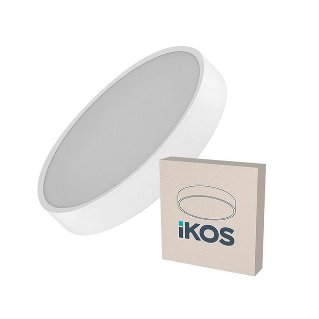 Светильник потолочный с пультом ДУ Ikos Colo 40W 2800-6500К IP20 0002-BLG - изображение 1