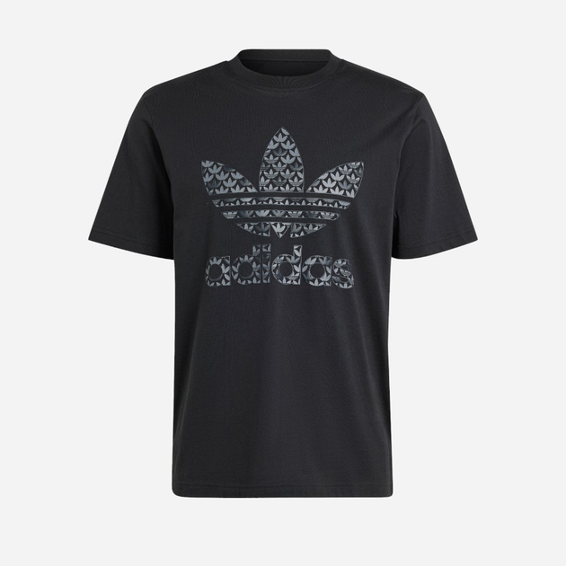 T-shirt męski bawełniany adidas Classic Monogram Graphic Originals IS0176 S Czarny (4066759668201) - obraz 6