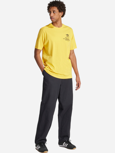 T-shirt męski bawełniany adidas BT Originals IS0183 XL Żółty (4067887817042) - obraz 3