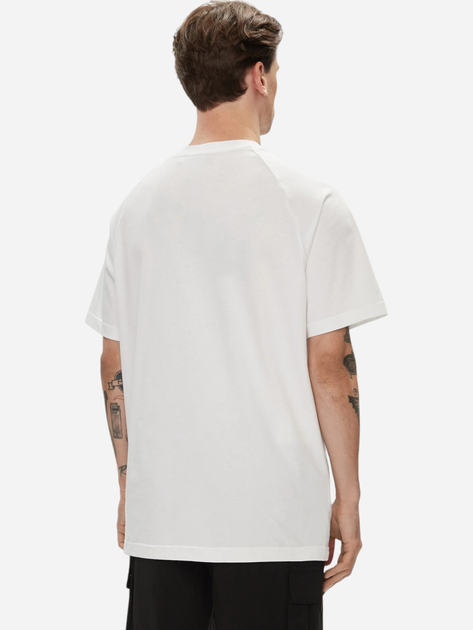 T-shirt męski bawełniany adidas Camo Tongue IS0246 M Biały (4066757786624) - obraz 2