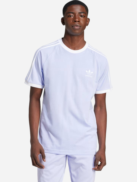 T-shirt męski bawełniany adidas Adicolor Classics IS0614 XL Lawendowa (4066759684270) - obraz 1