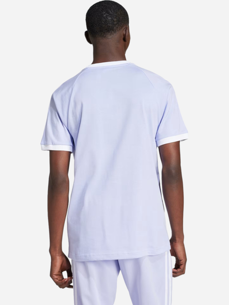 T-shirt męski bawełniany adidas Adicolor Classics IS0614 XL Lawendowa (4066759684270) - obraz 2