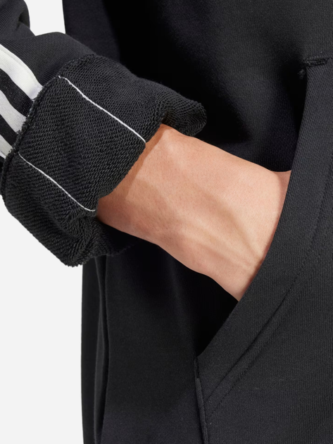 Bluza męska z kapturem oversize adidas Classic Mono Graphic IS2933 S Czarna (4066759468849) - obraz 5