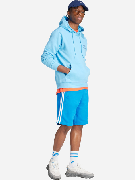 Худі оверсайз чоловіче adidas Moletom Capuz IS3317 L Блакитне (4066757724190) - зображення 3