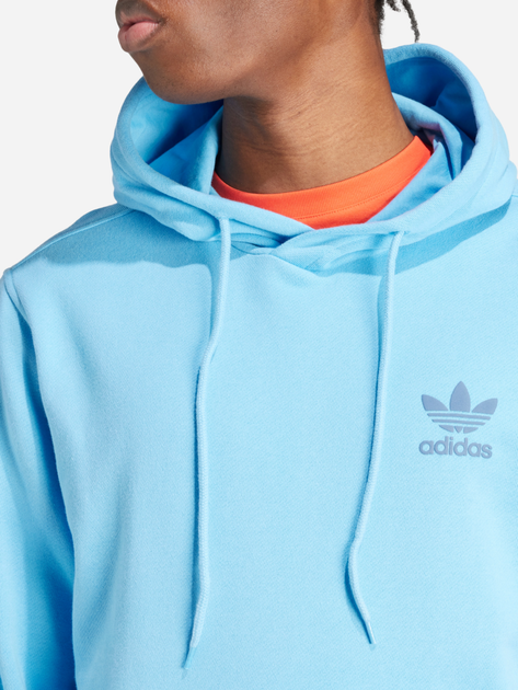 Bluza męska z kapturem oversize adidas Moletom Capuz IS3317 XL Niebieska (4066757724220) - obraz 4