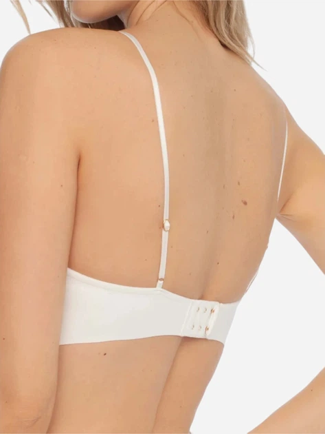 Biustonosz damski Push-up z koronką Esotiq 41331-00X 70F Biały (5903972253939) - obraz 4