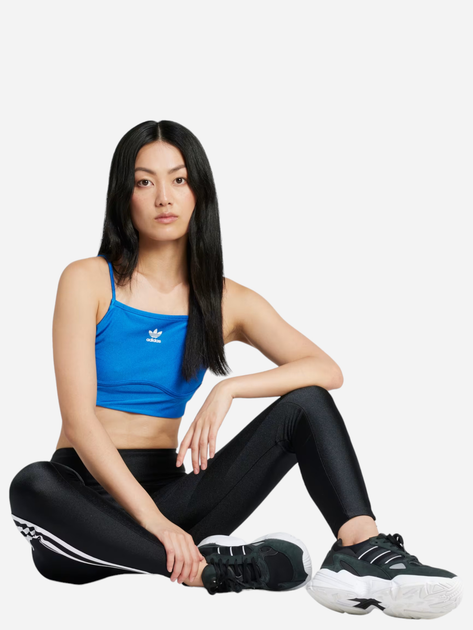 Legginsy sportowe damskie adidas 3-Stripes IU2522 L Czarne (4067886286122) - obraz 3