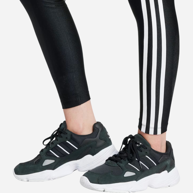 Legginsy sportowe damskie adidas 3-Stripes IU2522 S Czarne (4067886286146) - obraz 4