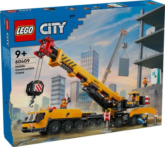 Желтый City LEGO Конструктор ペーフラットバーナー передвижной 1116 кран строительный バーベキュー・調理用品
