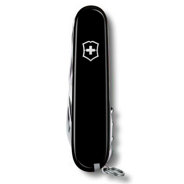 Швейцарський ніж Victorinox COMPACT 91мм/15 функцій, чорні накладки - зображення 2