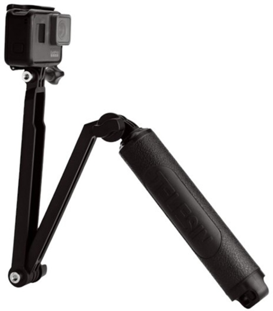 Селфі-палка Telesin 360° для спортивних камер Водонепроникний Black (GP-MFW-300) - зображення 1
