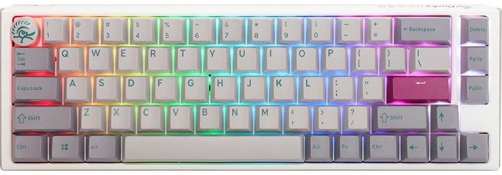 Клавіатура дротова Ducky One 3 SF Cherry MX Silent Red USB Mist Grey (100043103) - зображення 1