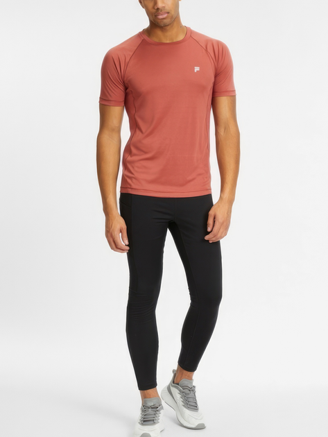 Koszulka sportowa męska Fila FAM0532-30041 XL Pomarańczowa (4064556507426) - obraz 3