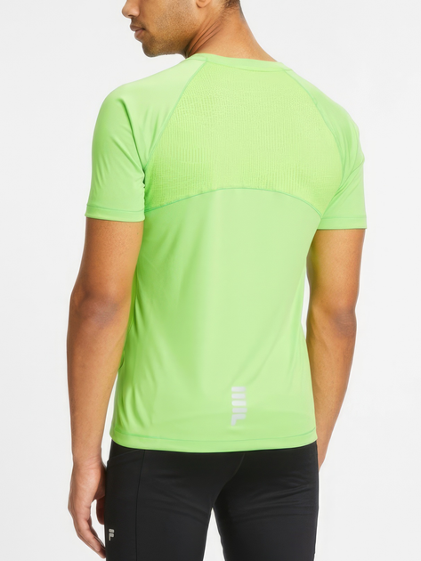 T-shirt sportowy męski Fila FAM0532-60013 XL Zielony (4064556507488) - obraz 2