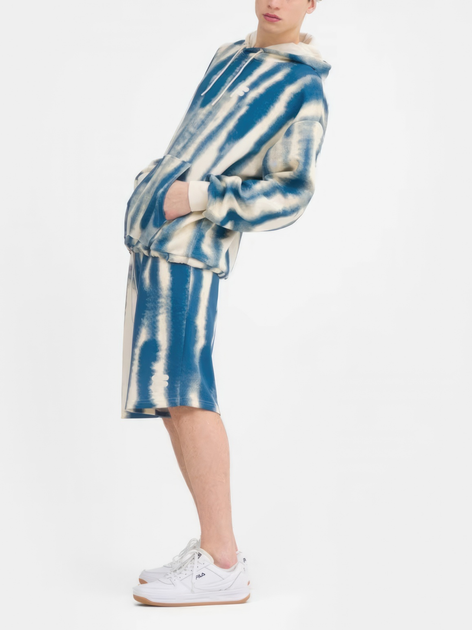 Bluza męska z kapturem kangurka Fila FAM0309-13183 S Niebieska (4064556395641) - obraz 3
