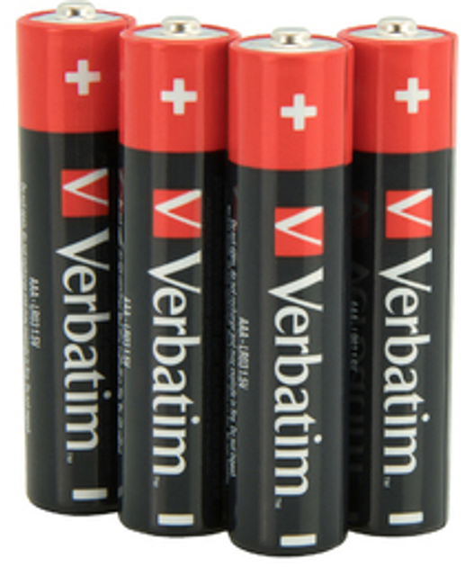 Батарейки Verbatim Premium AAA (LR03) 10 шт. Micro Alkaline (23942498742) - зображення 2